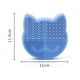 thumbnail image 2 of Alfombrilla de limpieza para brochas de maquillaje con soporte para secar brochas, almohadilla limpiadora de brochas de silicona con forma de gato que incluye un estante organizador para, 2 of 5