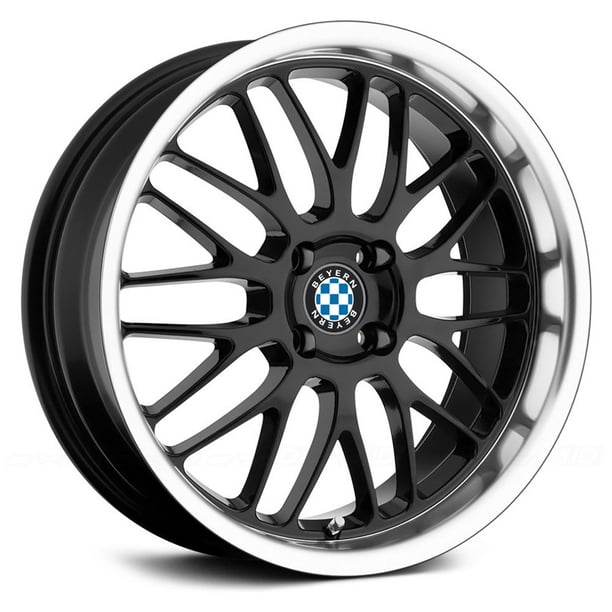 17-inch-4x100-4-wheels-rims-beyern-mesh-17x7-27mm-gloss-black