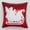 E, variant on Trendy Double-Sided Sequin Christmas Pillow - Red Snowflake Deer Head Design, Soft Decorative Throw Pillow for Sofa Bed Living Room, Festive Holiday Home Decor