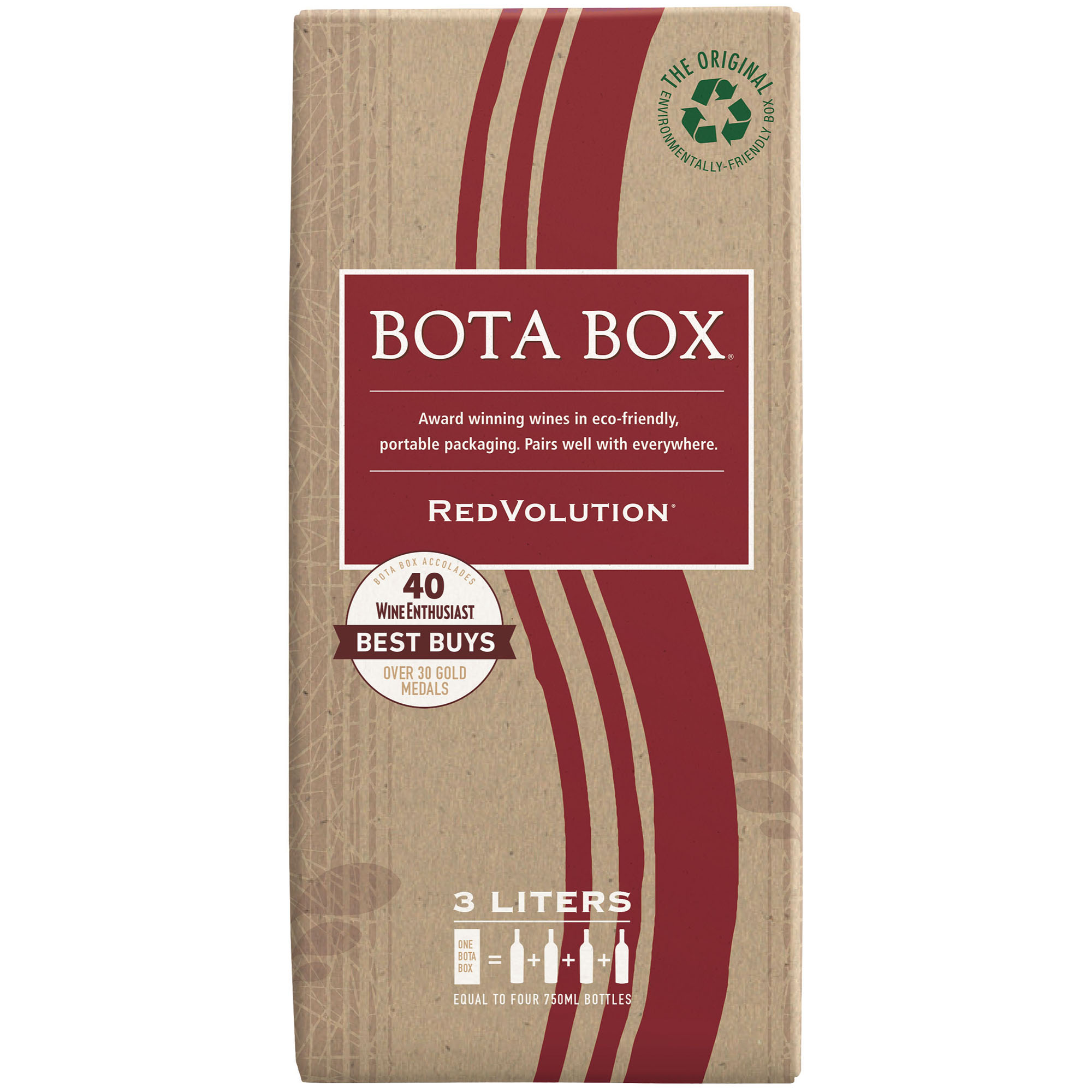 Bota Box RedVolution Red Wine Blend 3L Walmart Walmart