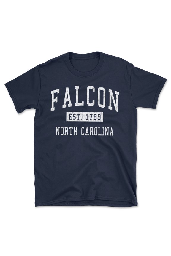 Falcon North Carolina Classic Established Men's Cotton T-Shirt