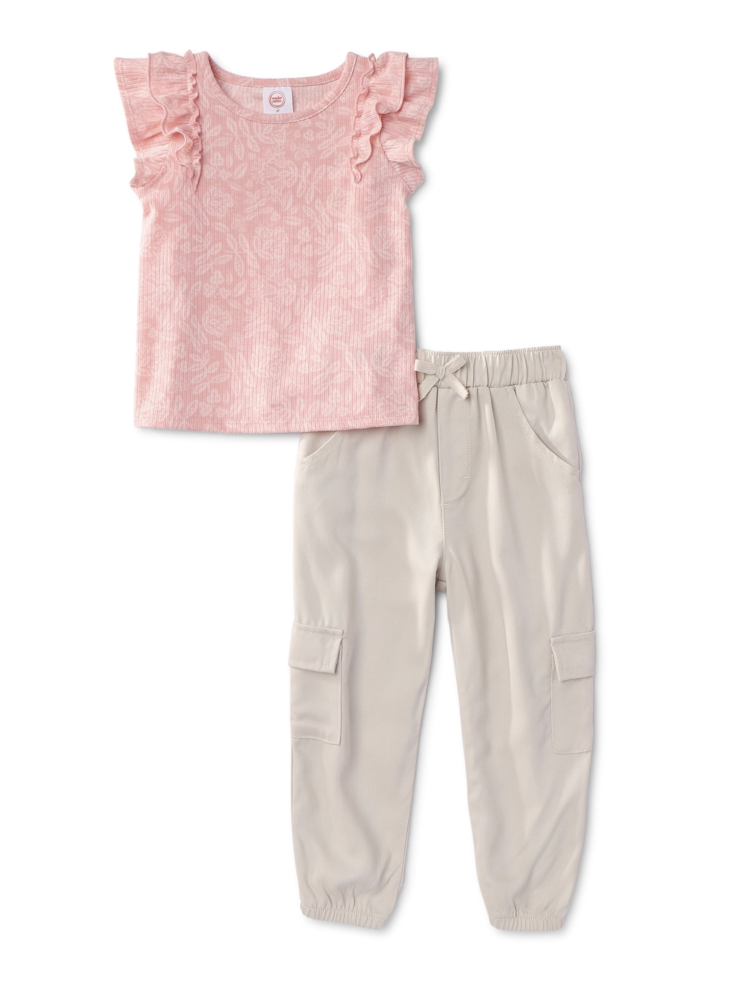 toddler girl jogger set