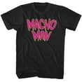 thumbnail image 2 of Macho Man Too Sweet Black Adult T-Shirt, 2 of 3