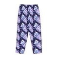 thumbnail image 5 of Haiem blue starry sky Skull flower Women's Pajama Pants Ultra Lightweight Pjs Bottoms Sleepwear Bottom Pants With Pocket Drawstring-Small, 5 of 7