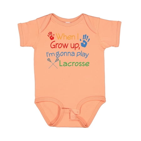 

Inktastic Lacrosse Baby Gift Baby Boy or Baby Girl Bodysuit