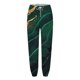 thumbnail image 3 of Pantalones de chándal Gibobby mujer con estampado informal Verde M, 3 of 4