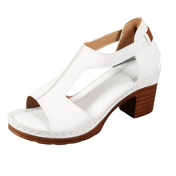 YLYL Platform Wedge Sandals for Women 2026 Dressy Casual Open Toe Ankle Strap Summer Vacation Shoes