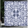 thumbnail image 4 of Ambesonne Ombre Shower Curtain, Modern Bohemian, 69"Wx84"L, Lavender Blue Indigo, 4 of 5