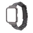 thumbnail image 4 of Bracelet de Remplacement Étanche en Acier Inoxydable Noir Bracelet Réglable pour Xiaomi Redmi Watch2 Lite, 4 of 9