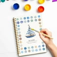 thumbnail image 2 of Watercolor Practice Workbook for Beginners, 12 Illustrated Pages, Step-by-Step Guide, Lay-Flat Perforated Binding, 120 lb Paper, Relaxing Art Activity for All Ages Today’s Must-Have Bargains, 2 of 5