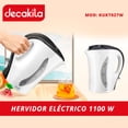 thumbnail image 2 of Tetera ELECTRICA Decakila KUKT027/W jarra de plástico BLANCA, 2 of 2