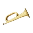 thumbnail image 2 of HILABEE Bugle Trumpet Brass Instrument for Orchestra Stage Performance Professionals, 2 of 9