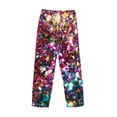 thumbnail image 3 of Lsque Color Shiny Print Men's Pajama Pants, Lounge Pant - Comfortable Home Wear,Elastic Waistband, Stylish Design-Medium, 3 of 9