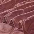 thumbnail image 6 of Home Soft Things 7 Piece Ogee Faux Fur Embroidery Bedspread Set - Dusty Cedar - Queen (90" x 90"), 6 of 8