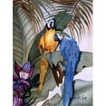 thumbnail image 1 of Drapeau de Perroquets en Toile Taille Maison, 1 of 1