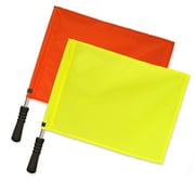 Coast Athletic Soccer Referee Flags (Solid Pattern)