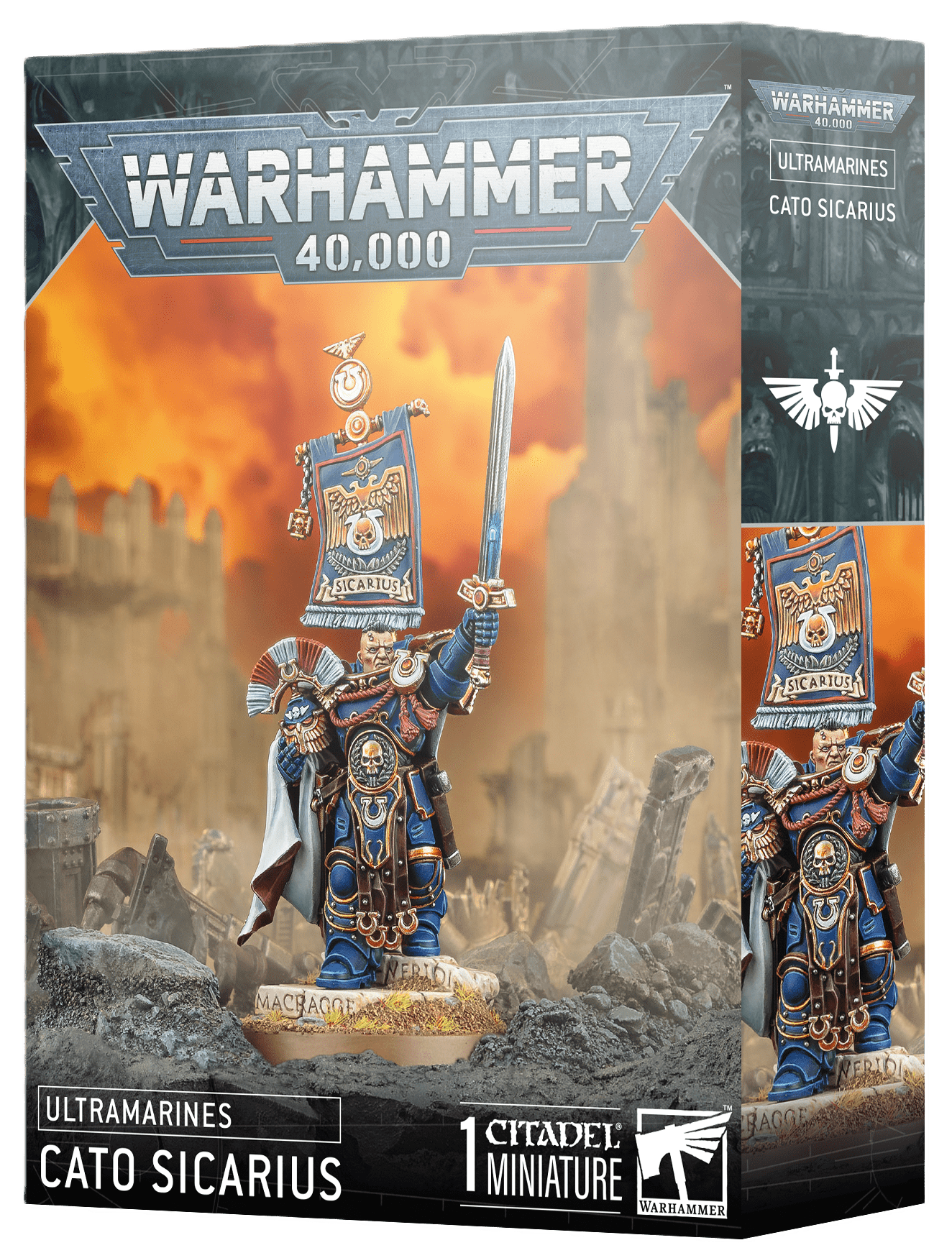 Cato Sicarius Ultramarines Space Marines Warhammer 40K