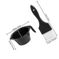 thumbnail image 2 of COMPUKAS 1Set Hair Coloring Brush and Mixing Bowl Set Compact Black Hair Dye Tools for Salon, 2 of 8