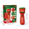 thumbnail image 3 of Christmas Education Toy Gift,Flashlight Christmas Projector Realistic Patterns Santa Patterns Bedtime Cognition Fun Torch (with Built-in Battery), 3 of 6