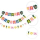 thumbnail image 5 of 2 sets Banners de cumpleaños hawaiano Decoración de la fiesta de cumpleaños Banners colgantes, 5 of 5