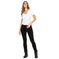 thumbnail image 2 of Women Motorcycle Riding Pant Reinforce Biker Jeans with Aramid Protection Lining, 2 of 6