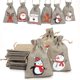 thumbnail image 1 of Saco de Yute Navideño, Bolsa de Dulces Navideños de Regalo 24 Piezas, 1 of 5