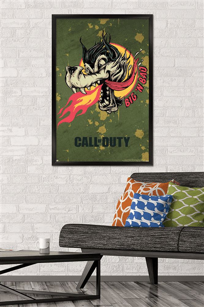 Call of Duty: Vanguard - Big 'N Bad Wall Poster, 22.375" x 34", Framed