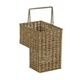 thumbnail image 1 of Essentiels Ménagers Panier en Herbe de Mer Deux Tons, Brun, 1 of 5