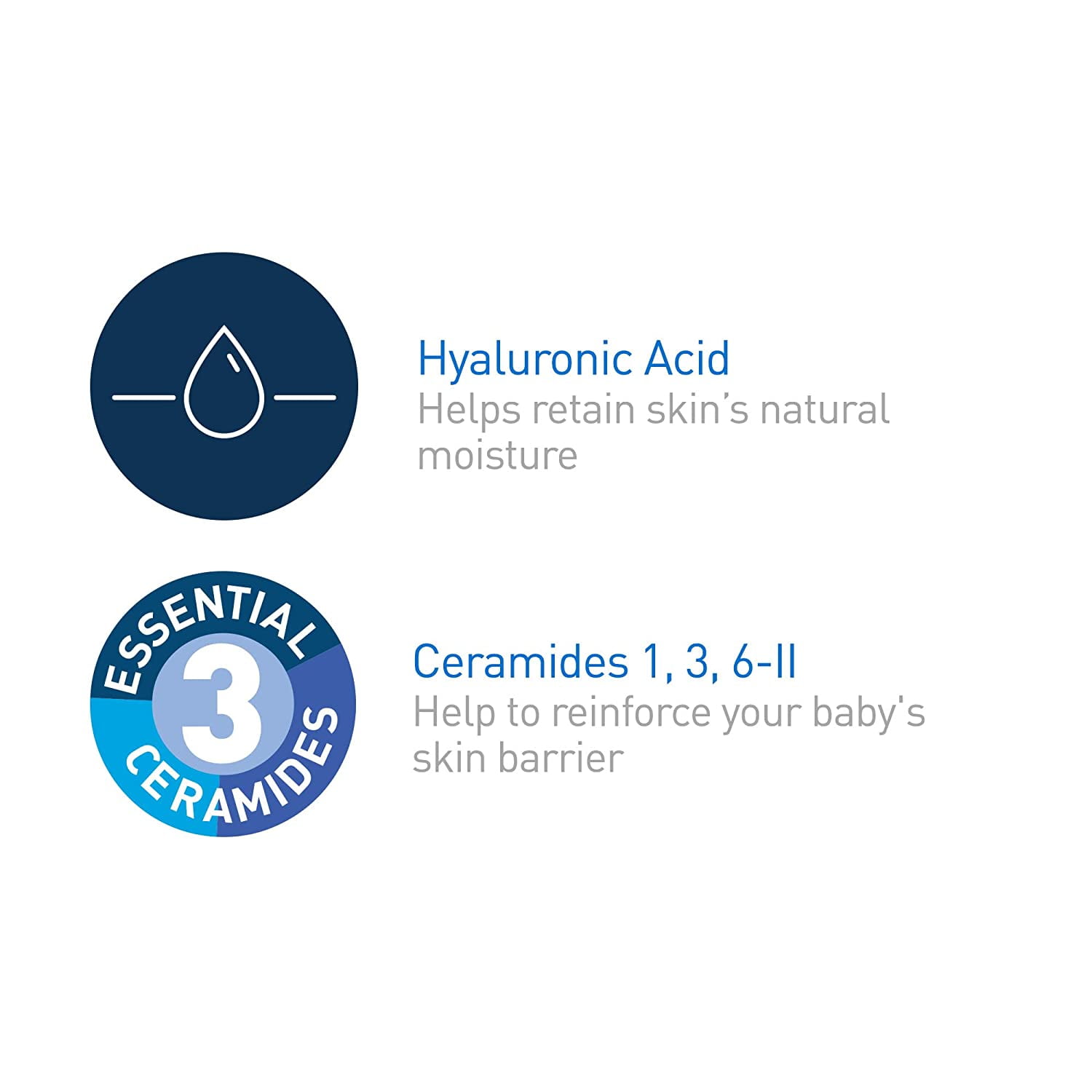 (3 pack) CeraVe Baby Moisturizing Cream 8oz/226g
