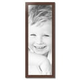 thumbnail image 2 of ArtToFrames 15" x 43" Honors Mahogany with Gold Picture Frame, 15x43 inch Brown Wood Poster Frame (WOM-5156), 2 of 7