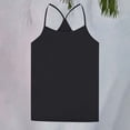 thumbnail image 2 of GiLiling Girls Summer Tank Tops Sleeveless Spaghetti Strap Racerback Camisole Kids Cotton Beach Vacation Top (Black, 11-12 Years), 2 of 9