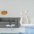 thumbnail image 2 of Escultura De Cesta De Frutas Tejida Con Forma De Gato, Cuenco Para Servir Aperitivos, Estatua De Animal, Plato De Pan, Regalo De Boda, Decoración De Mesa Coleccionable Para Comedor., 2 of 8