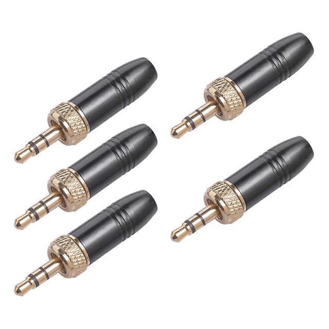 3.5mm Stereo Plug Connector Replacement Part Accessories 41x8mm Wireless for Sennheiser Microphone C