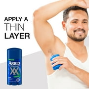 Arrid XX Extra Extra Dry Solid Antiperspirant Deodorant, Unscented, 2.6 oz.