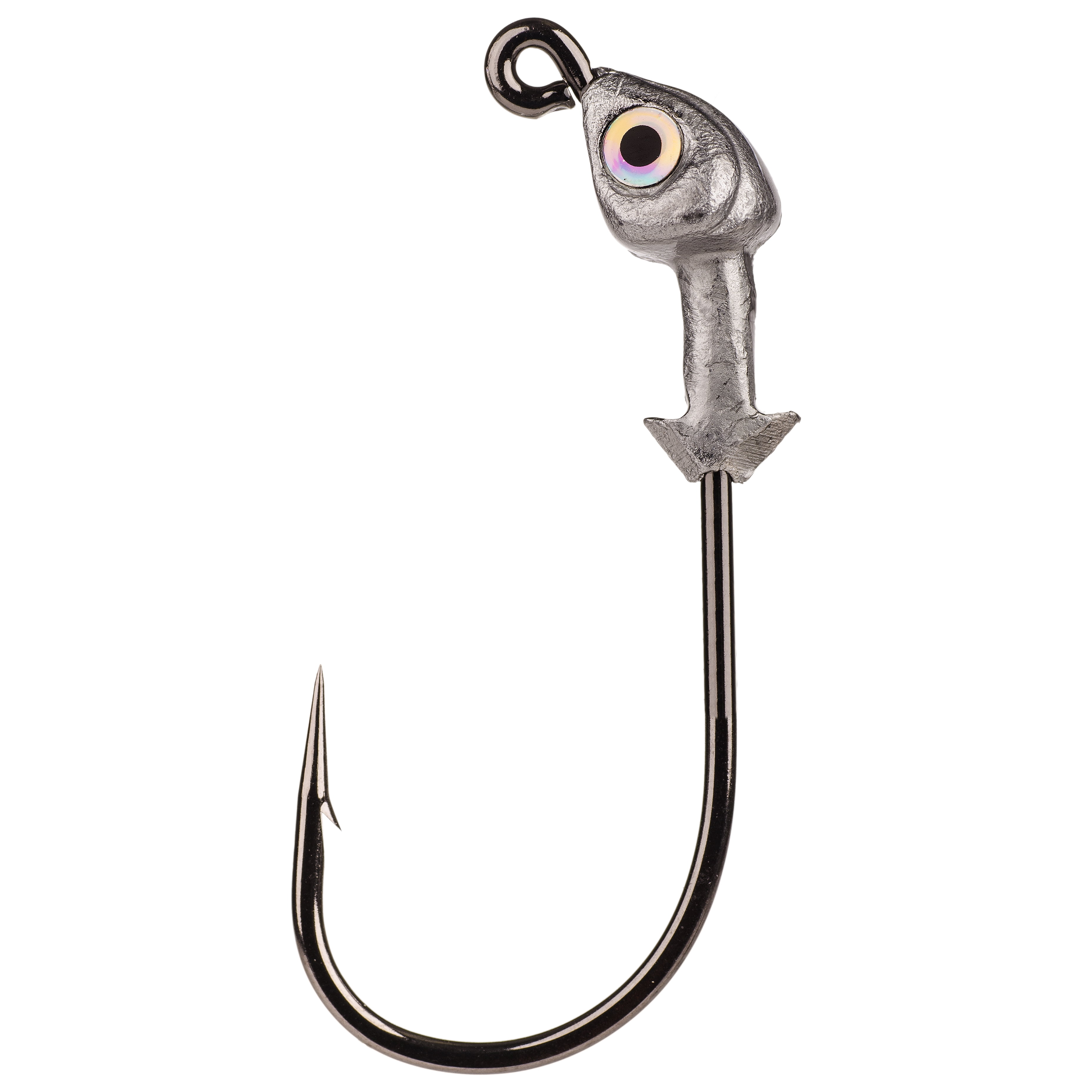 (2 pack) Strike King Flat's Jig Head 1/8oz Unpainted Fishing Jig