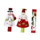 thumbnail image 2 of 3 piezas de cubiertas de manija de refrigerador de Navidad, decoración navideña, lindos y prácticos guantes protectores de Papá Noel para adornos de, 2 of 9