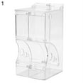 Mairbeon Hamster Rabbit Hedgehog Food Dispenser Acrylic Clear Automatic