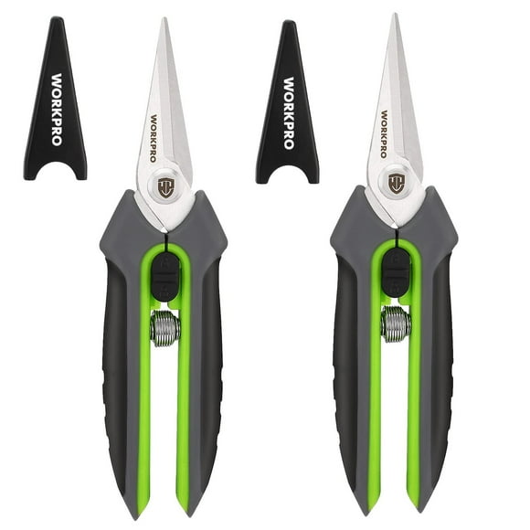 Garden Precision Pruning Shears Set with Sheaths