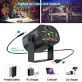 thumbnail image 5 of DJ Disco Stage Party Lights RGB LED Outdoor Stage Laser Projector Sound Activated Strobe Lights with Remote Control for Christmas Dance Show Club Wedding, 5 of 9