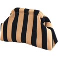 thumbnail image 1 of LHSHID Evening Bag Clutch Purses for Women Beach Woven Crochet Handbag Dumpling Clutch Ruched Cloud Purse colorblock bag, 1 of 6