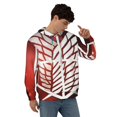 thumbnail image 4 of Attack On Titan Men's Hoodie With Color Drawstrings Sweatshirt Hooded Pullover Print Winter Coat Jacket Xx-Large, 4 of 9