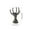 Silver, variant on Halloween Decorations Indoor Skeleton Hand Holder Resin Candle Stand Ghost Claw Hand Candlesticks Holders Festival Tea Light Holder for Halloween Ghost House Outdoor Party Supply