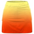 thumbnail image 5 of XIAONU Women's Ombre Active Skort High-Waisted Layered Mini Skirt Breathable Golf Tennis Workout Skirts, 5 of 5