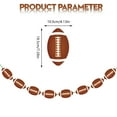 thumbnail image 3 of VINOIC Football Banner Decor Hanging Garland Flag for Themed Party Man Cave Sports Fan Game Day Decor, 3 of 7