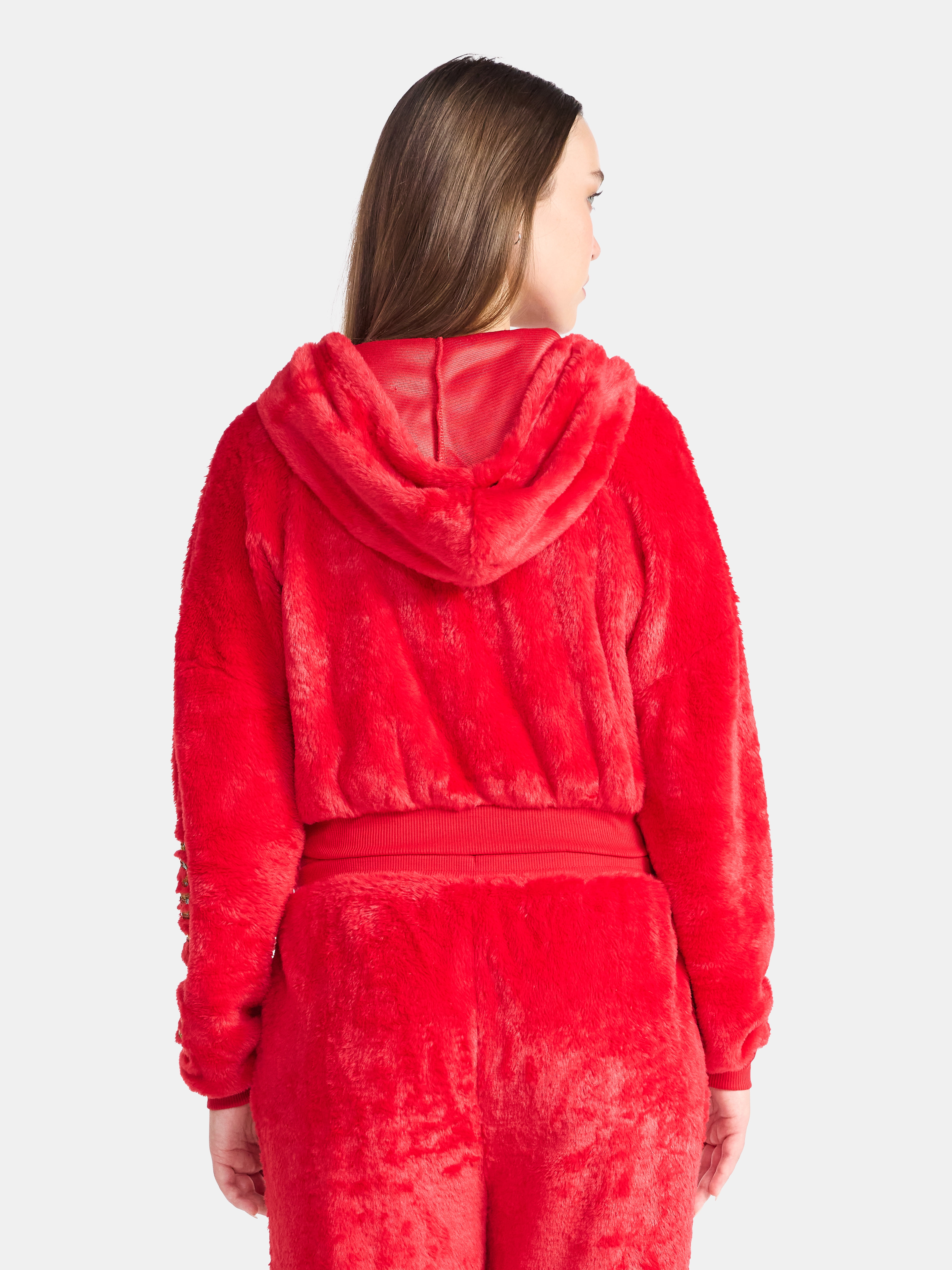 Christmas Plush Jacket, Women's & Women's Plus - image 3