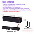 thumbnail image 2 of Cajas para macetas colgantes para exteriores 2 unidades 40 pulgadas con soporte sistema de riego automático rectangular grande contenedor vertical par, 2 of 8