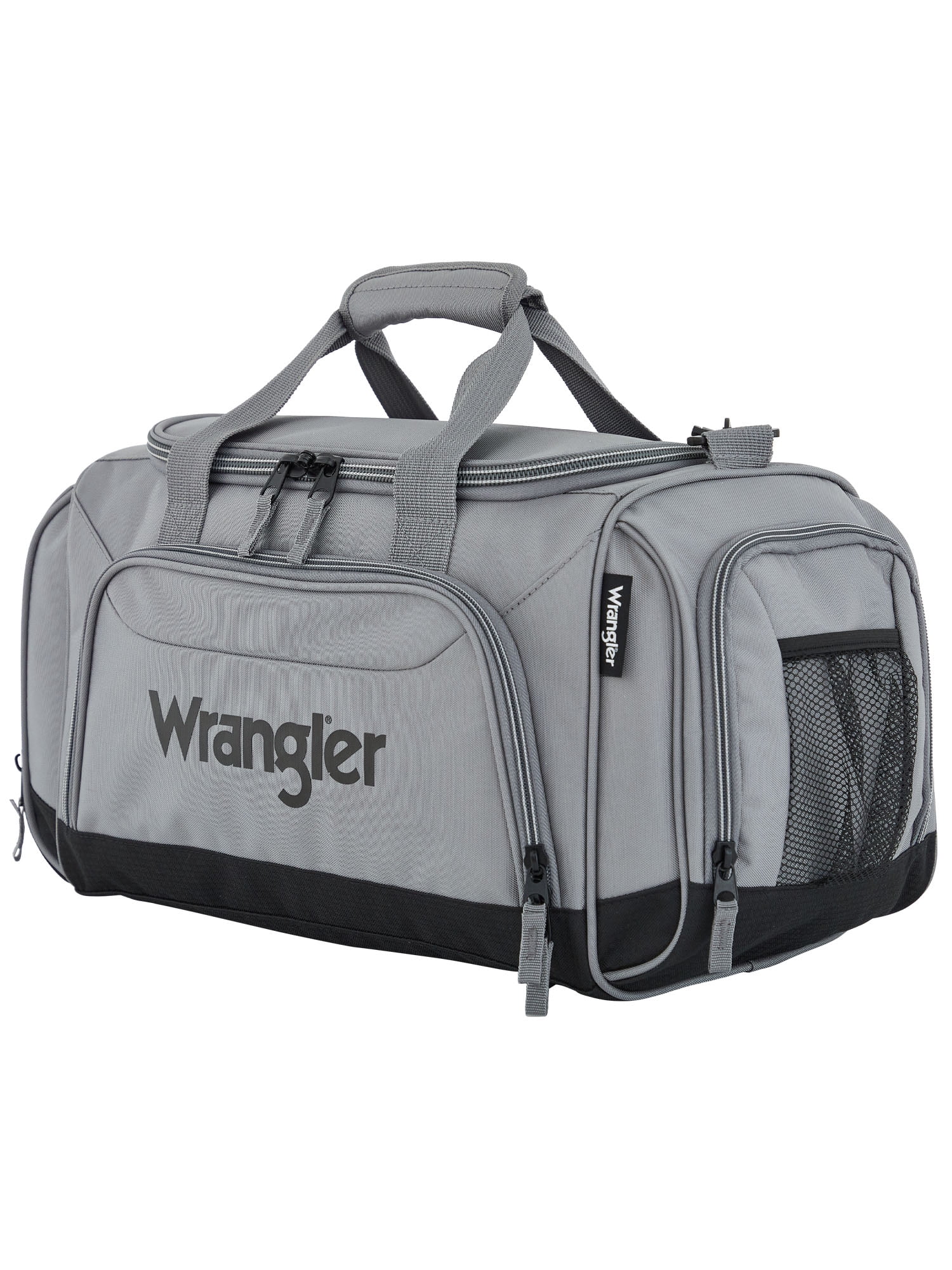 Wrangler 20" Sport & Travel Duffel with Water Bottle Holder - Sharkskin Gray