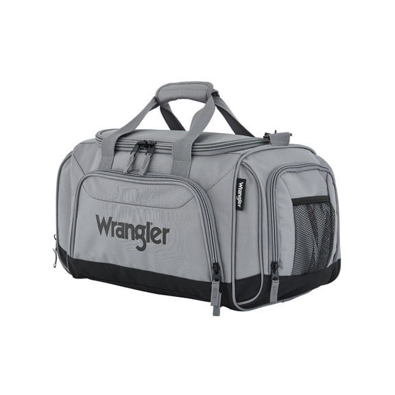 Wrangler 20" Sport & Travel Duffel with Water Bottle Holder - Sharkskin Gray