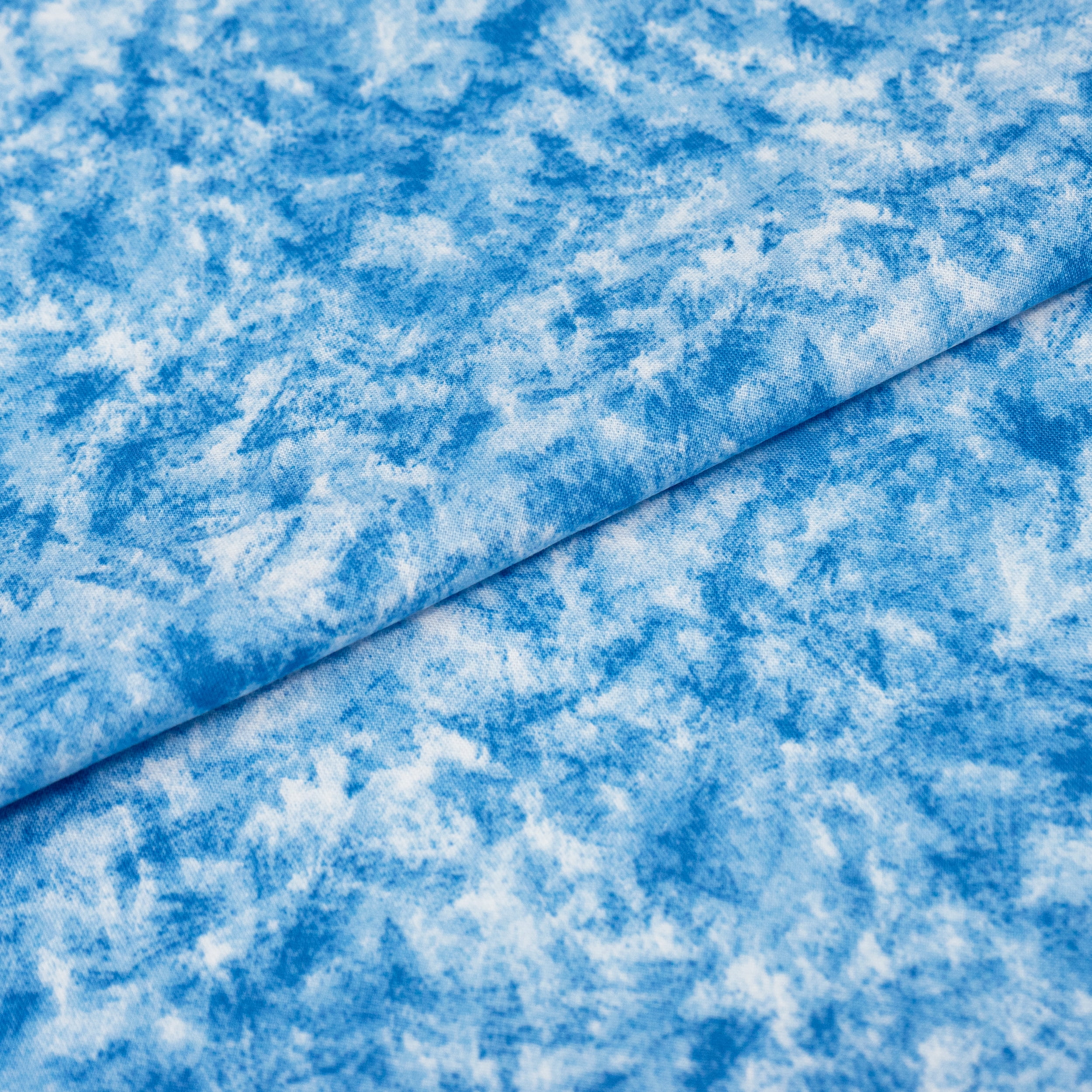 Singer Print Fabric, 100% Premium Cotton, Christmas Tone On Tone Steel Blue, 3 Yards