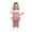 C428 Pink, variant on CONZONE Toddler Girls Outfits 2 Piece Set Long Sleeve Solid Color Layered Sweater and Flared Pants Cute Fall Winter Clothes for Girls Size 2-3 Years